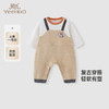 英氏婴儿衣服假两件背带连体衣春夏男宝宝爬服25新款YRHAJ1R003A 商品缩略图0