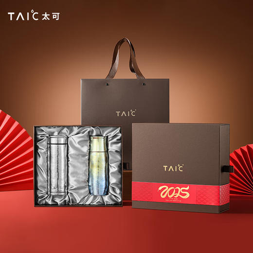 TAIC太可纯钛保温杯礼盒套装送礼物送爱人送长辈送领导 商品图3