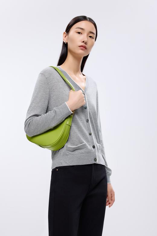 朗姿	针织开衫银色LRJK03KCD206S01 商品图2