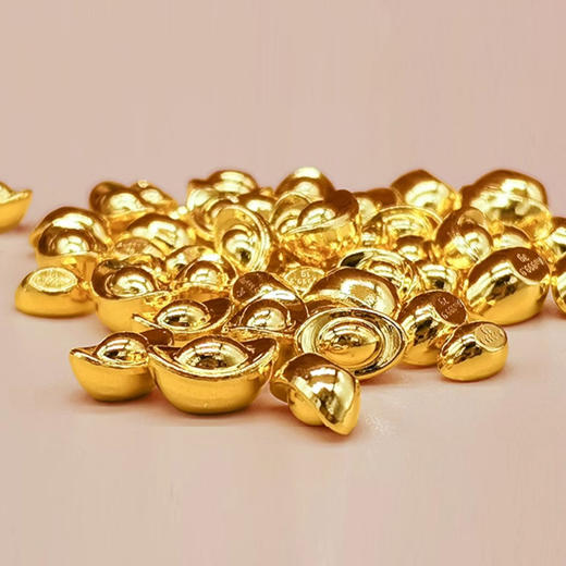 【新年送财】 足金9999金元宝 送玻璃瓶（支持鉴定） 商品图4