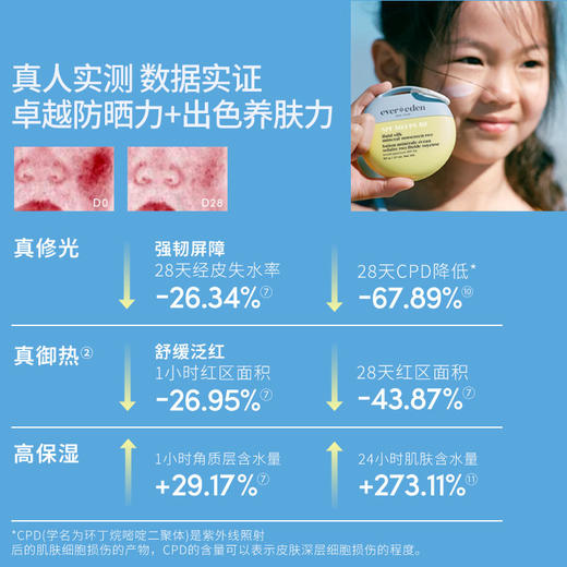 【官方商城】Evereden安唯伊婴童水感物理防晒乳PRO SPF50 60g 商品图5