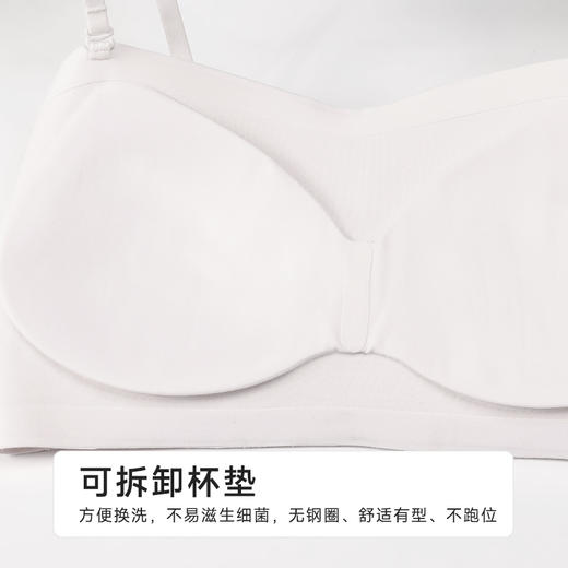 都市丽人特殊面料短抹胸冰丝基础简约抹胸LVH1A3 商品图5