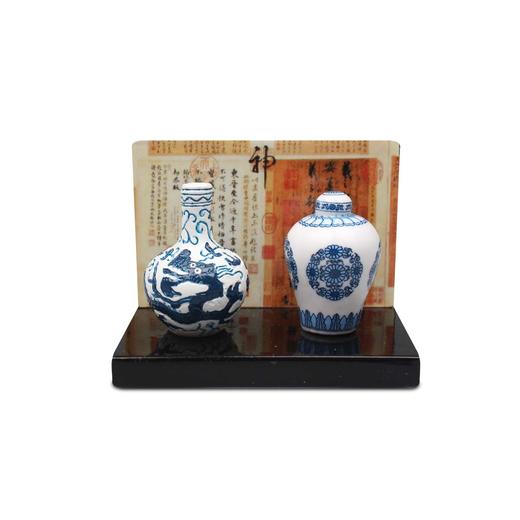 天球瓶菊花盖罐小橱窗 商品图0