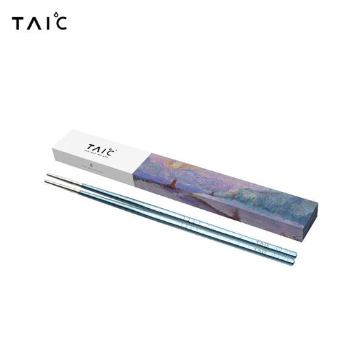 TAIC太可钛度纯钛筷子便携轻质防烫防滑天然抑菌抗菌金属筷不发霉 商品图6