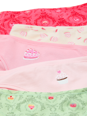 新款上架！VS维秘Pink 🍰甜点系列内裤5条套装 ￥350直邮到手