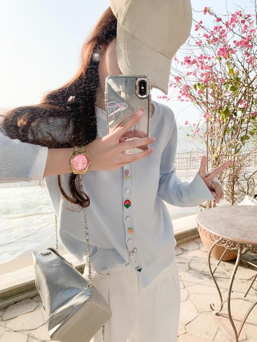 <曾小咸推荐> 设计3色针织开衫 商品图0