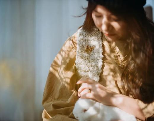 手工艺的探索，黄金肌理小狮子以及项圈 商品图4