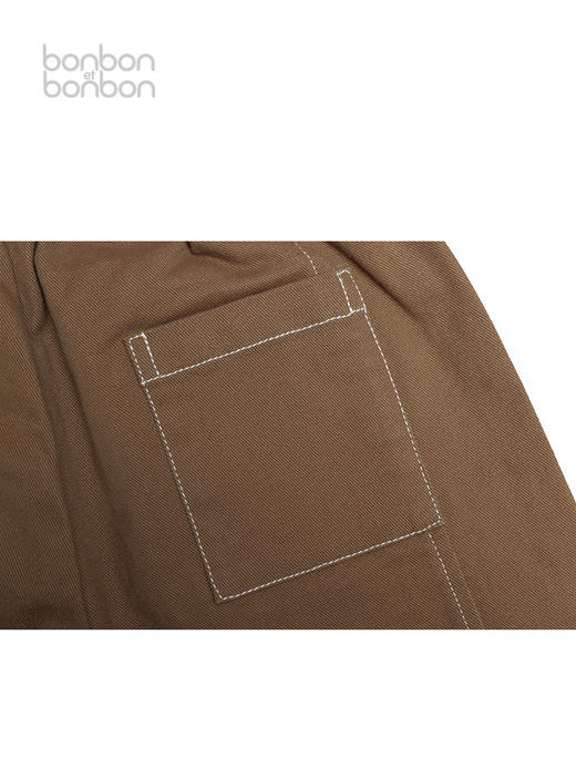 撞色压线萝卜裤 商品图2