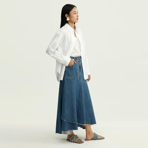 朵拉梵西牛仔半裙F28A1416 商品图2