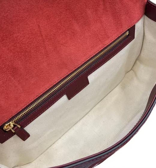 女款Blondie系列中号皮革肩带斜挎包ho012 商品图3