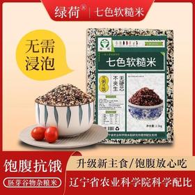 绿荷东北七色软糙米2.5kg当季杂粮米农科院配比谷物免浸泡健康营养米免浸泡农科院配比新米