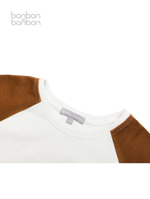 插肩袖撞色T恤 商品图3