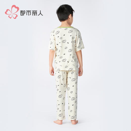 都市丽人童装特价棉质短袖套装薄针织人棉超值精选短袖类JHH2A5 商品图3