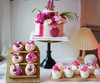 玫红色系订婚甜品台（需要提前24小时预定） 商品缩略图0