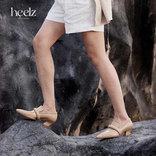 heelz设计师手工鞋履｜绵柔条带乐福鞋4.5公分 商品图1
