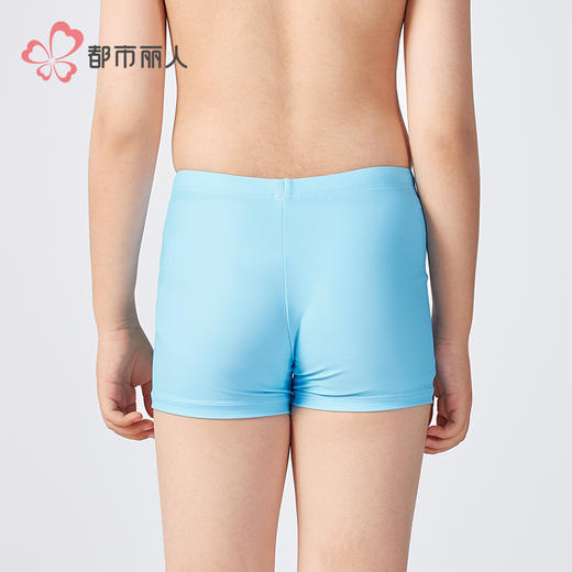 都市丽人男童泳裤薄半光涤泳布滨海休闲泳裤JSH6A6 商品图3