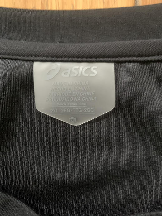 正品亚瑟士卫衣，后背反光条设计。M170 XL180 XXL185各几件。标准码。 商品图3