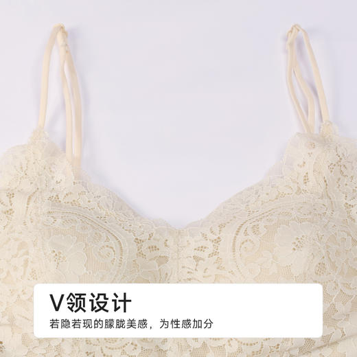 都市丽人特殊面料长抹胸蕾丝时尚美搭抹胸LVH2A4 商品图4