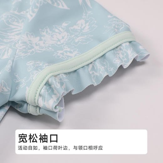都市丽人女童连体泳衣薄半光涤泳布滨海休闲一体式泳衣JSH9A7 商品图5