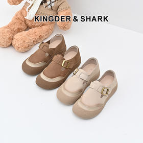 经典鲨女鞋2025年春季新款百搭圆头一脚蹬舒适平底勃肯鞋单鞋KW170-517011