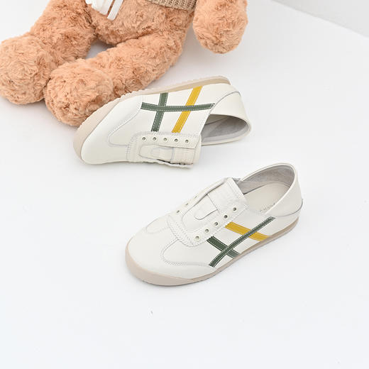 经典鲨女鞋2025年春季新款时尚拼色平底舒适一脚蹬跑步休闲鞋KW48-517011 商品图2