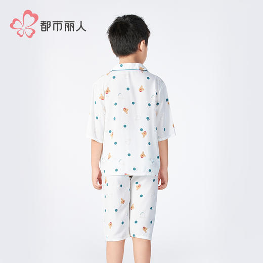 都市丽人童装梭织棉套装薄梭织人棉超值精选中袖类JHH1A1 商品图3