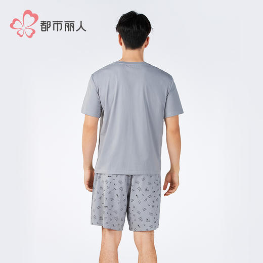 都市丽人男士棉质短袖套装薄32支TC65/35单面会员精选短袖类FHH2C9 商品图3