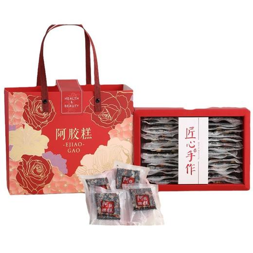 春节不打烊！【阿胶更多，更好吃】手工阿胶糕礼盒装 500g阿胶固元糕 山东阿固元膏 阿胶块糯米纸阿胶糕-QQ 商品图5
