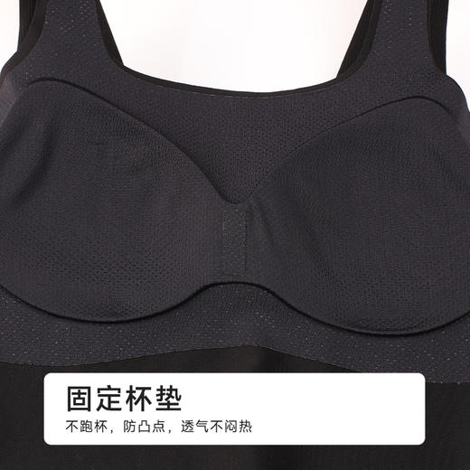 都市丽人丝质宽肩背心竖条冰丝时尚美搭宽肩背心LVH4A3 商品图5