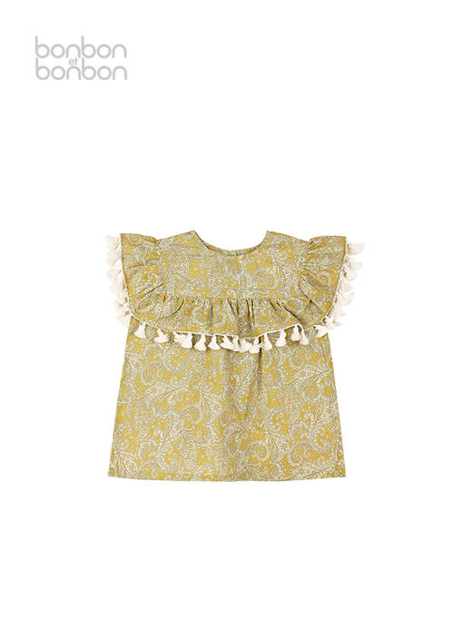 对丝设计流苏上衣 商品图1