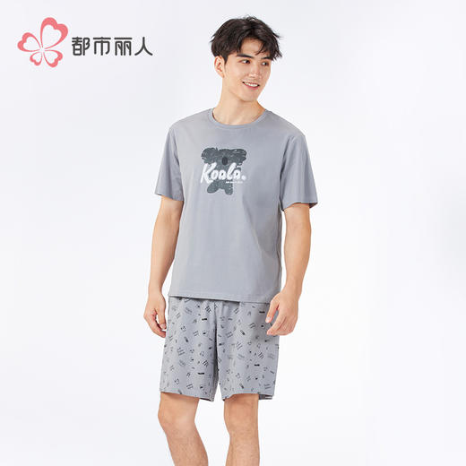 都市丽人男士棉质短袖套装薄32支TC65/35单面会员精选短袖类FHH2C9 商品图2