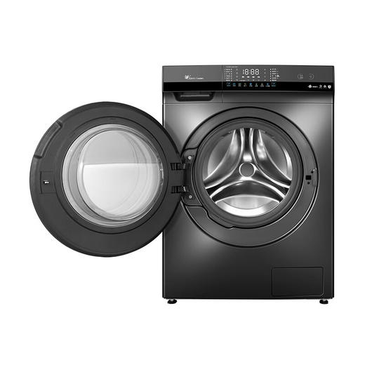 小天鹅（LittleSwan）10公斤 滚筒洗衣机 洗烘一体 水魔方冷水洗 触控屏 健康除螨洗  智能投放 超薄 TD100VJD811MIT 商品图2