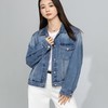 【高货xg】全新升级【铂金会员257/天猫339/差价82】(15715) 洛诗琳渐变色牛仔外套2025年春秋季新款宽松短款夹克外套 商品缩略图3