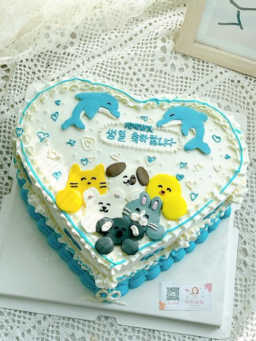 复古花边手绘蛋糕 商品图0