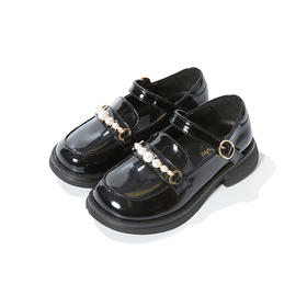 笛莎女童皮鞋儿童小公主皮鞋鞋子