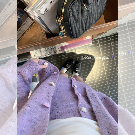 <曾小咸推荐>圆领毛织开衫 日常209.99/件 立减120 秒杀89.99/件！！半身裙日常149.99 立减90 秒杀59.99/件！！ 商品图1