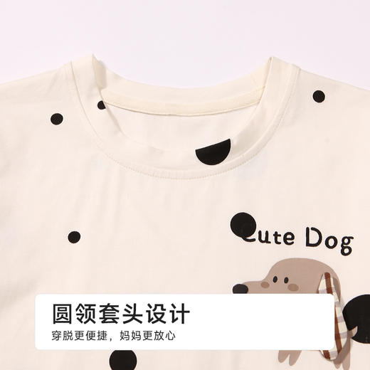 都市丽人童装正价棉质短袖套装薄40支TC拉架会员精选短袖类JHH9B5 商品图4