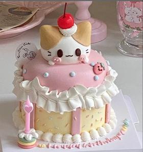 【臻品系列】---【可爱樱桃小猫】