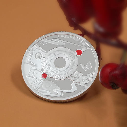 【上海造币】2025蛇年迎春贺岁足银纪念章·8克 商品图4