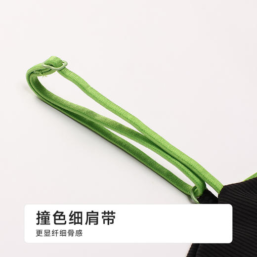 都市丽人丝质吊带背心竖条冰丝时尚美搭吊带背心LVH3A1 商品图7