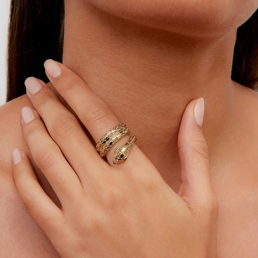 订购8周到｜Yvonne Leon-double python-蟒蛇 戒指［法国设计师］ 商品图2