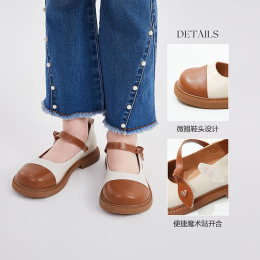 笛莎女童皮鞋儿童皮鞋鞋子 商品图2