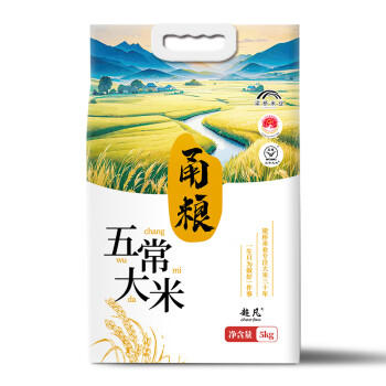 甬粮超凡五常大米5kg五常稻香米10斤装东北大米 当季新米25年新米 /粮油调味 /米 /稻花香米 商品图7