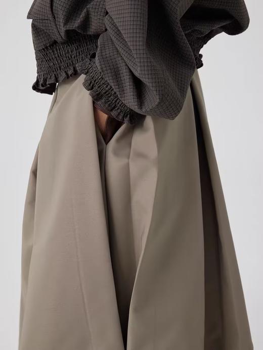 Simple Project/K2539/廓形分割花苞长裙 商品图3