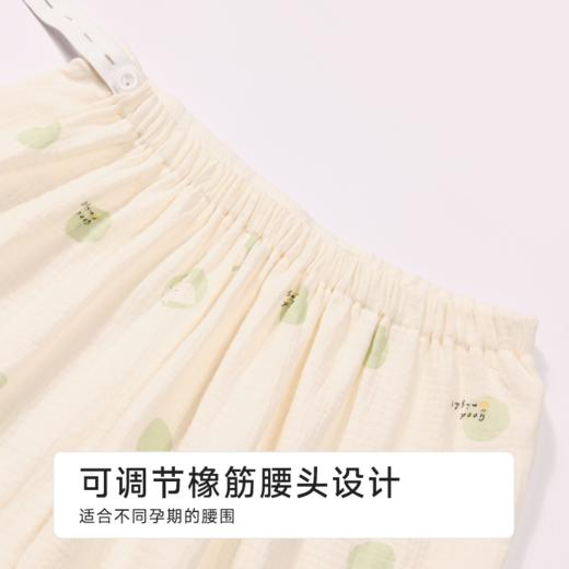 都市丽人女士梭织棉长袖套装薄双层棉纱快乐妈咪长袖类LHHCA1 商品图7