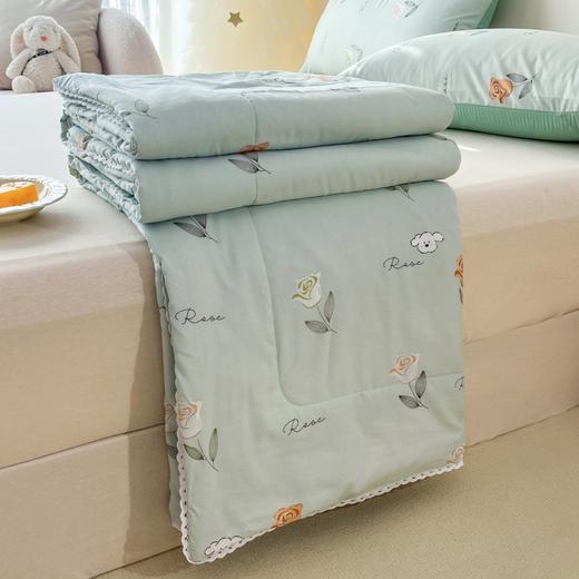 【5折伙拼】悦醒水洗超柔夏被空调被 活性印染印花夏凉被 商品图9