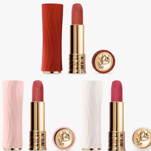 严选 | 兰蔻菁纯全新柔雾哑光口红唇膏 3.4g/支 #273破晓裸/#370暮色玫/#360晚霞粉 商品图1