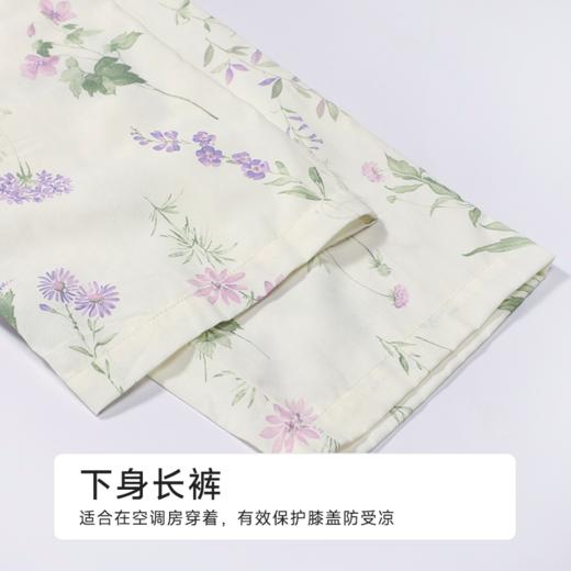 都市丽人女士梭织棉短袖套装薄梭织RC平纹生活家居短袖类LHH1D4 商品图5