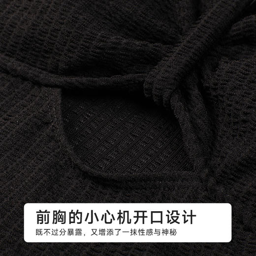 都市丽人女士连体泳衣薄半光涤泳布滨海休闲一体式泳衣LSH1A6 商品图6