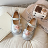 【春季新款！轻盈透气，舒适防滑】儿童小皮鞋 春新款花朵百搭公主单鞋 洋气女娃娃 可穿珍珠花朵公主鞋-QQ 商品缩略图3